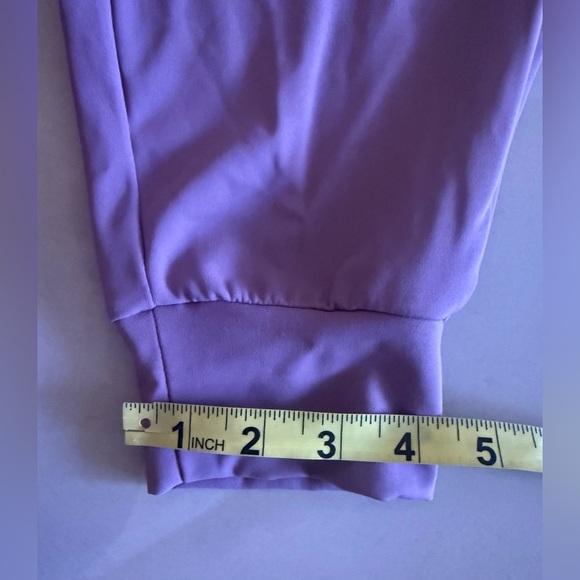 unbranded Weave Lilac Purple Lavender Sweatpants Size Medium joggers drawstring - Picture 6 of 14